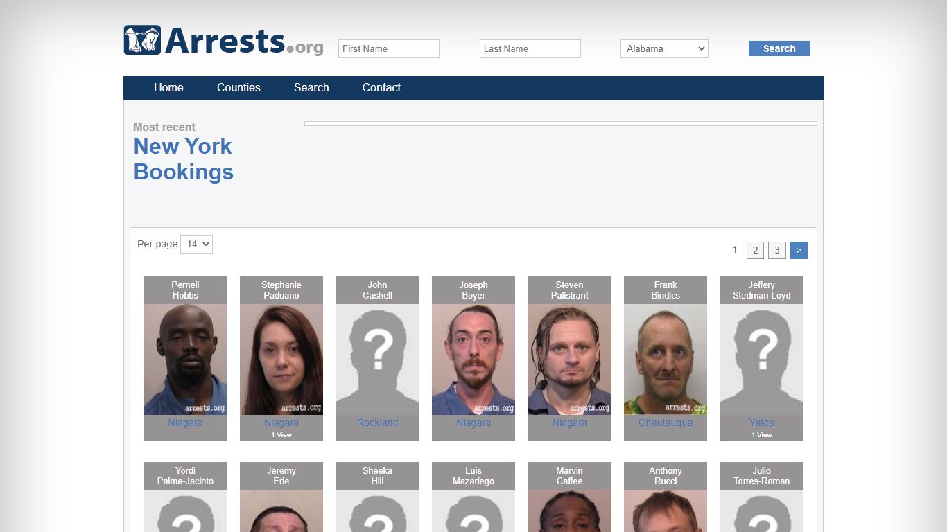 New York Arrests and Inmate Search